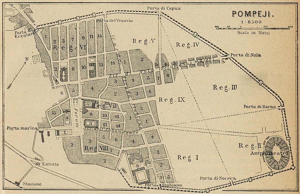 Pompeii 1907 A Cetto